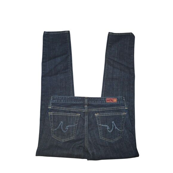 Andriano Goldschmied The Stilt Jeans Size 28 Cigarette Leg Dark Wash Stretch - Picture 3 of 11